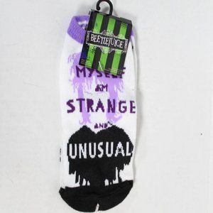 NWT Gothic Lydia Beetlejuice Ankle Socks Women’s